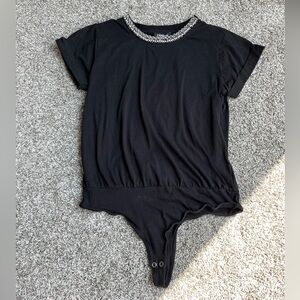 Express Jewel Neckline Bodysuit